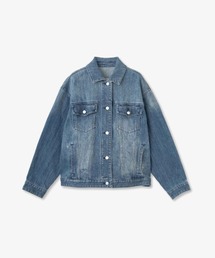 【美品】マイケルコース モノグラムデニムジャケット XS MICHAEL KORS｜マイケルコースのデニムジャケット通販 - ZOZOTOWN