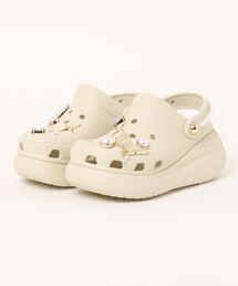 crocs(NbNX)crocs NbNX CRUSH BUTTERFLY JEWEL CLOG NbV o^tC WG NbO 211539-2Y2 BONE(T_)