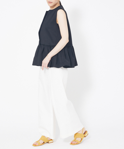 Au BANNISTER(オゥバニスター)の「スリングバックフラットサンダル(サンダル・レディース・ブラック/イエロー/グリーン/アイボリー・S/M/L)」の5枚目の写真