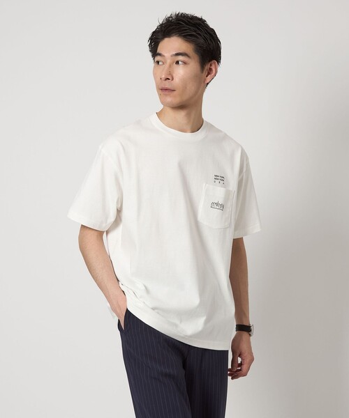 Manhattan Portage＞ロゴ ポケット Tシャツ（Tシャツ/カットソー