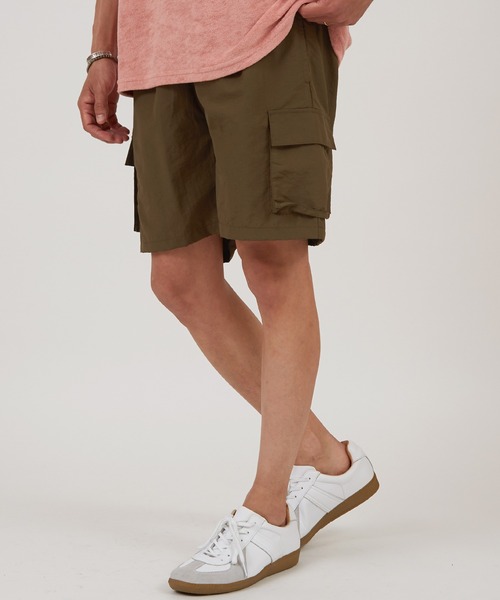 improves（インプローブス）の「ワッシャーナイロン カーゴショーツ（カーゴパンツ・メンズ・ネイビー/ホワイト/ブラック/ベージュ/オリーブ/チャコール・X-LARGE/LARGE/MEDIUM）」の5枚目の写真