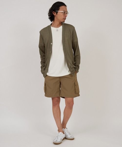 improves（インプローブス）の「ワッシャーナイロン カーゴショーツ（カーゴパンツ・メンズ・ネイビー/ホワイト/ブラック/ベージュ/オリーブ/チャコール・X-LARGE/LARGE/MEDIUM）」の22枚目の写真