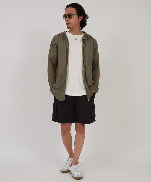 improves（インプローブス）の「ワッシャーナイロン カーゴショーツ（カーゴパンツ・メンズ・ネイビー/ホワイト/ブラック/ベージュ/オリーブ/チャコール・X-LARGE/LARGE/MEDIUM）」の14枚目の写真