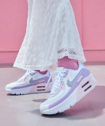 NIKE（ナイキ）の「ナイキ エア マックス 90 LV8 ウィメンズシューズ / Nike Air Max 90 LV8 Women's Shoes FD4328-113 White（スニーカー）」