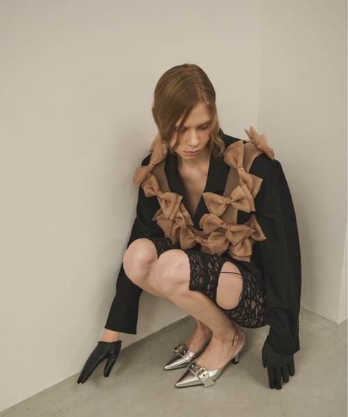 Tulle ribbon harness（ベスト）｜Carmelo（カーメロ）のファッション