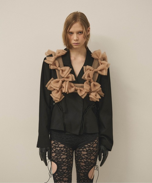 Tulle ribbon harness（ベスト）｜Carmelo（カーメロ）のファッション