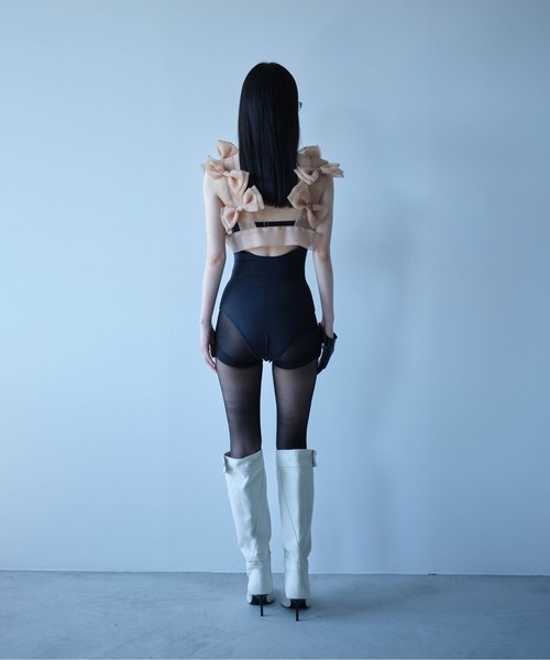 Carmelo（カーメロ）の「Tulle ribbon harness（ベスト）」 - WEAR