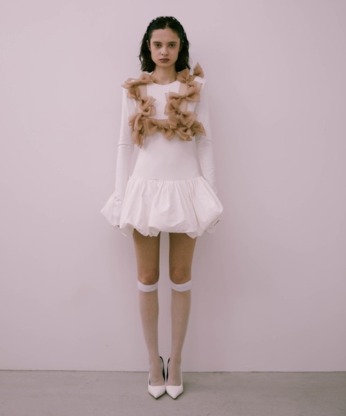 Tulle ribbon harness（ベスト）｜Carmelo（カーメロ）のファッション