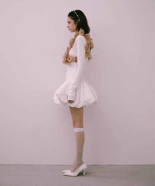 Tulle ribbon harness（ベスト）｜Carmelo（カーメロ）のファッション