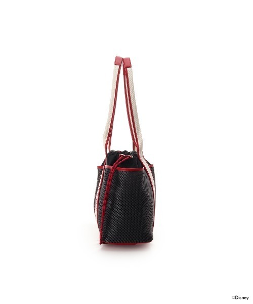 SAMANTHAVEGA(サマンサベガ)の「「ミッキーマウス&フレンズ」ロゴテープトートバッグ(ミッキーマウス)(トートバッグ・レディース・ブラック・FREE)」の7枚目の写真