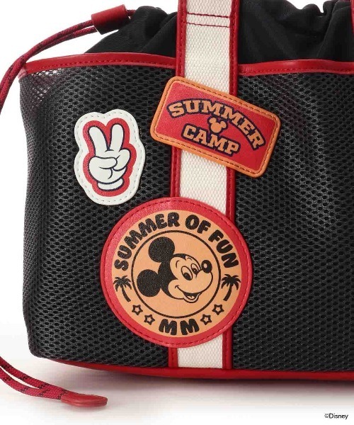 SAMANTHAVEGA(サマンサベガ)の「「ミッキーマウス&フレンズ」ロゴテープトートバッグ(ミッキーマウス)(トートバッグ・レディース・ブラック・FREE)」の10枚目の写真