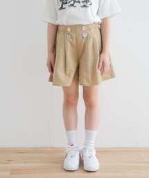 URBAN RESEARCH DOORS | 『WEB/一部店舗限定サイズ』フロントボタンキュロットパンツ(KIDS)(その他パンツ)