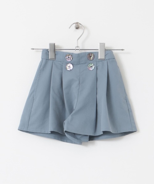 URBAN RESEARCH DOORS(アーバンリサーチドアーズ)の「『WEB/一部店舗限定サイズ』フロントボタンキュロットパンツ(KIDS)(その他パンツ・キッズ・ベージュ/ブルー・105/120/135/150)」の14枚目の写真