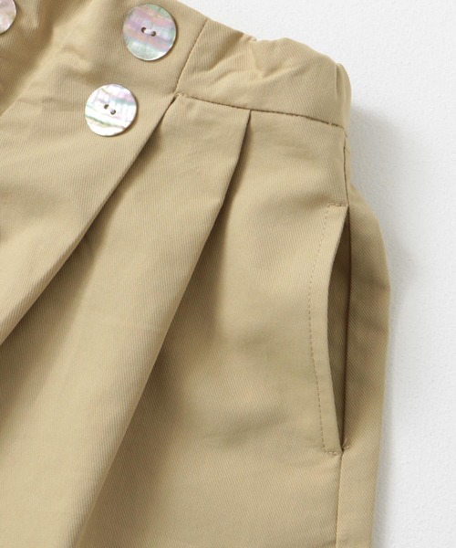 URBAN RESEARCH DOORS(アーバンリサーチドアーズ)の「『WEB/一部店舗限定サイズ』フロントボタンキュロットパンツ(KIDS)(その他パンツ・キッズ・ベージュ/ブルー・105/120/135/150)」の18枚目の写真