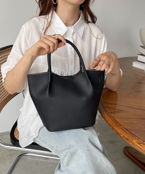 antic rag（アンティックラグ）の「ショルダー付きハンドバッグ（ハンドバッグ・レディース・サックスブルー/ブラック/シルバー・FREE）」の7枚目の写真