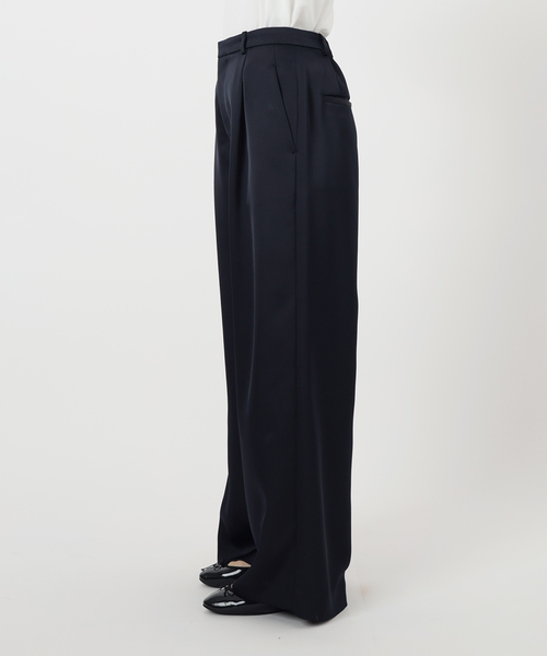 IENA（イエナ）の「《追加》ウォッシャブル サテン スラックス（スラックス・レディース・カーキ/ネイビー・38/36/34）」の16枚目の写真