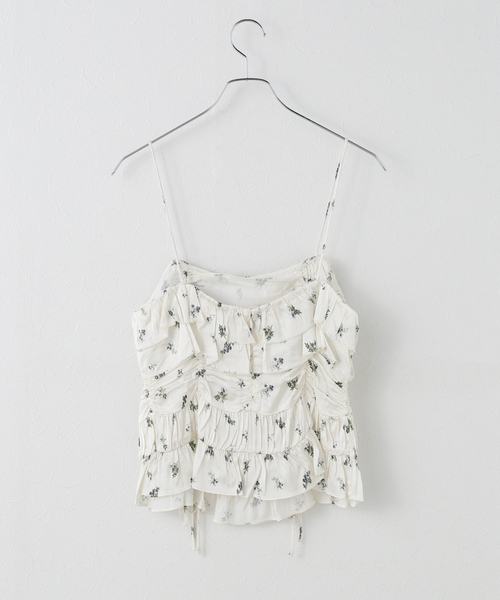 新品 GANNI キャミソール＆スカート　エミリーインパリス GANNI ガニー ワンピース Cotton Poplin String Midi Dress
