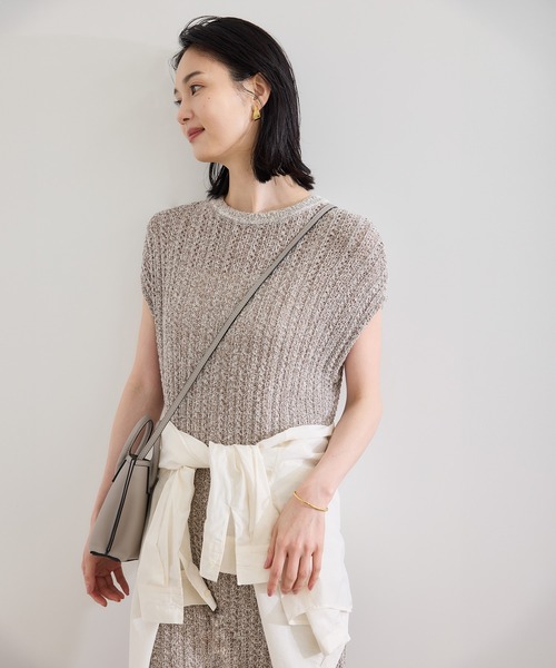 【極美品】COOHEM　コーヘン　ツイードワンピース　日本製　39000円 COOHEM (コーヘン) BASKET TWEED O/P / バスケットスウィード