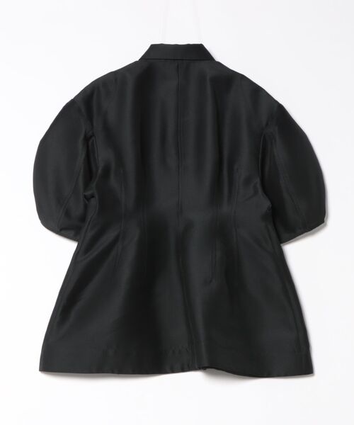 CLANE WAIST SHAPE PUFF SLEEVE TOPS ブラック CLANE（クラネ）の「CLANE WAIST SHAPE PAFF SLEEVE TOPS（シャツ
