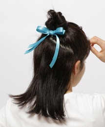 niko and... | サテンリボンヘアゴム(ヘアゴム)
