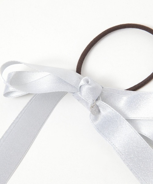 サテンリボンヘアゴム（ヘアゴム）｜niko and（ニコアンド）の