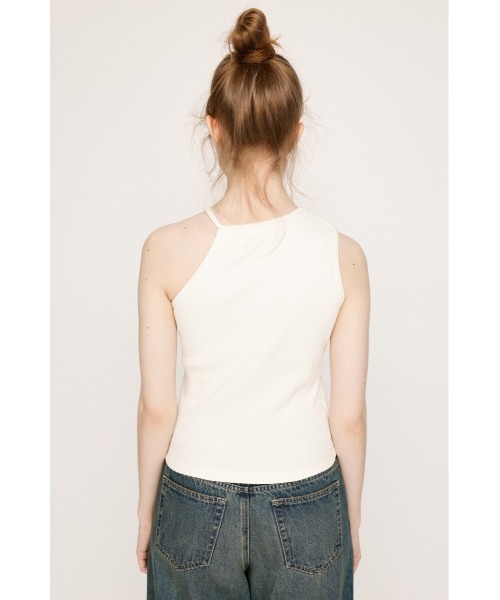 SLY（スライ）の「ASYMMETRY CUP IN HALTER CAMI アシンメトリー