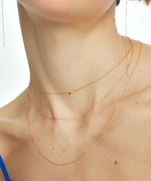 les bonbon】sophie crossing necklace/ソフィー クロッシング