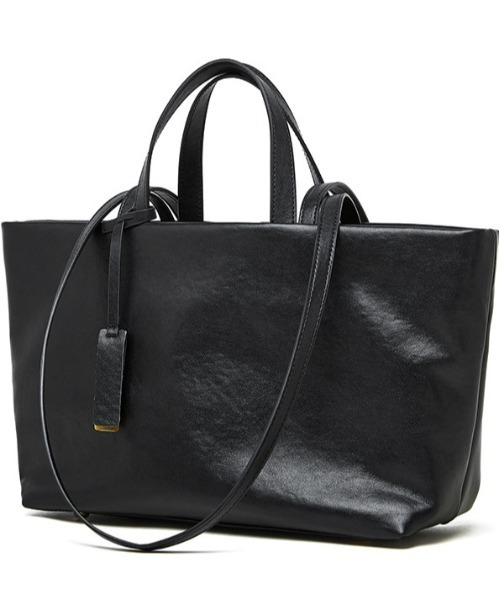 NiiNa(ニーナ)の「【 NiiNa / ニーナ 】高品質牛革2wayシックワンハンドルトートバッグ(トートバッグ・レディース・ブラウン/ダークブラウン/ブラック・FREE)」の8枚目の写真