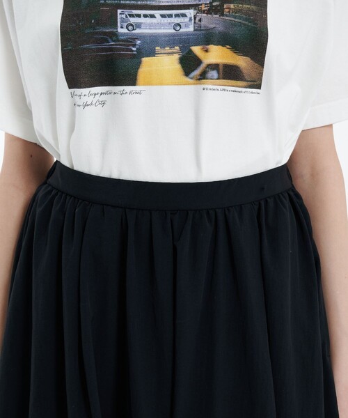PUBLIC TOKYO(パブリックトウキョウ)の「コクーンバルーンロングスカート(スカート・レディース・ブラック/ホワイト・1/2)」の10枚目の写真