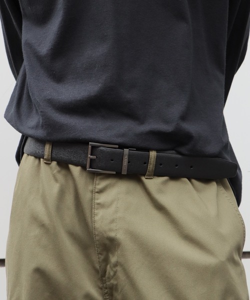 Calvin Klein（カルバン・クライン）の「Calvin Klein/カルバンクライン Reversible Belt レザー ベルト（ベルト・メンズ・ブラック系3/ブラック系1/ブラック系4/ブラック系2/ブラック系6/ブラック系5/ブラック系7・48）」の5枚目の写真