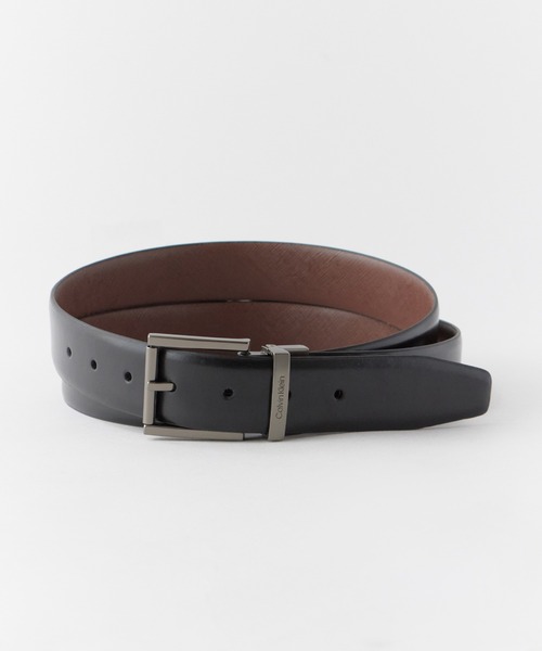 Calvin Klein（カルバン・クライン）の「Calvin Klein/カルバンクライン Reversible Belt レザー ベルト（ベルト・メンズ・ブラック系3/ブラック系1/ブラック系4/ブラック系2/ブラック系6/ブラック系5/ブラック系7・48）」の19枚目の写真