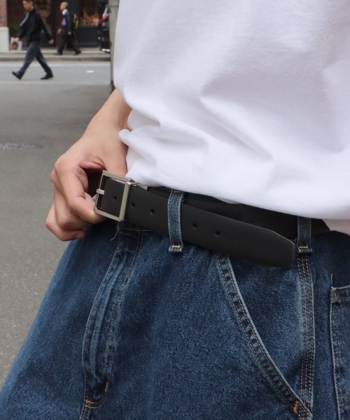 Calvin Klein（カルバン・クライン）の「Calvin Klein/カルバンクライン Reversible Belt レザー ベルト（ベルト・メンズ・ブラック系3/ブラック系1/ブラック系4/ブラック系2/ブラック系6/ブラック系5/ブラック系7・48）」の14枚目の写真