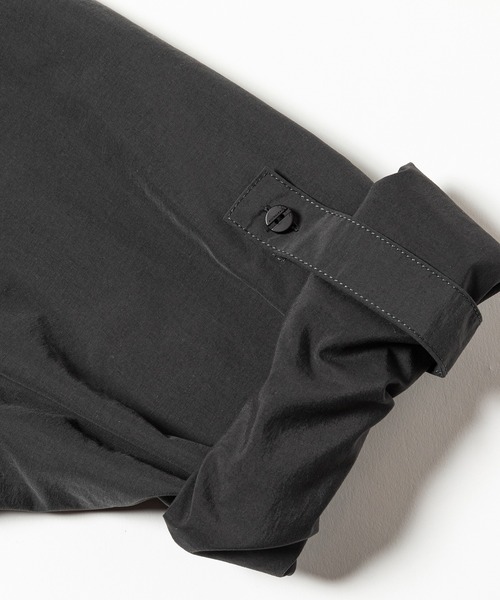 meanswhile(ミーンズワイル)の「Luggage L/S SH(シャツ/ブラウス・メンズ・グレー/スミクロ/ブラウン・1(S)/2(M))」の11枚目の写真