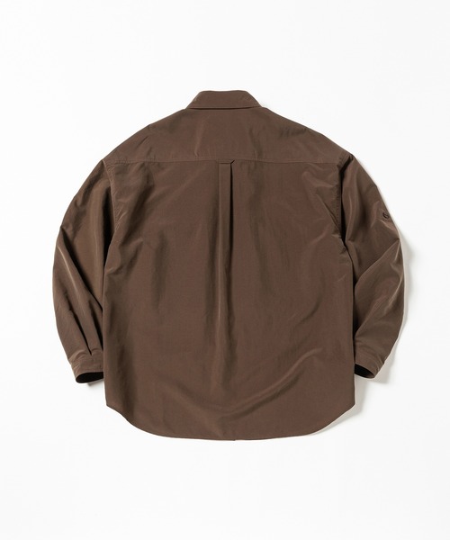 meanswhile(ミーンズワイル)の「Luggage L/S SH(シャツ/ブラウス・メンズ・グレー/スミクロ/ブラウン・1(S)/2(M))」の13枚目の写真