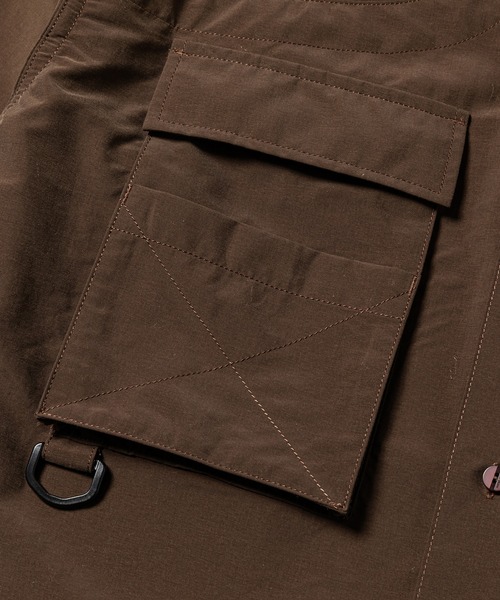 meanswhile(ミーンズワイル)の「Luggage L/S SH(シャツ/ブラウス・メンズ・グレー/スミクロ/ブラウン・1(S)/2(M))」の15枚目の写真