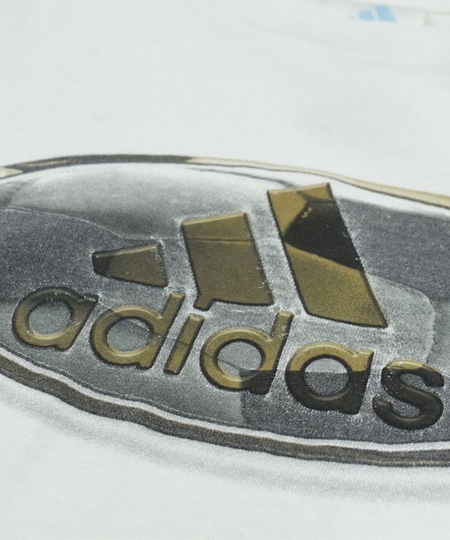 LABORATORY R（ラボラトリーアール）の「【USED】90’s adidas ロゴ Tシャツ（Tシャツ/カットソー・メンズ・ホワイト・LARGE）」の3枚目の写真