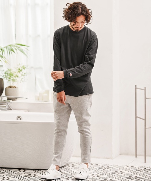 1minute 1second(ワンミニットワンセカンド)の「mlt5294-long sleeve cut&sew with foam print (big PAVE heart) ロングスリーブカットソー(Tシャツ/カットソー・メンズ・チャコール/ブラック/ホワイト・S/M/L/XL)」の12枚目の写真