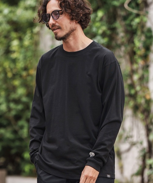 1minute 1second(ワンミニットワンセカンド)の「mlt5294-long sleeve cut&sew with foam print (big PAVE heart) ロングスリーブカットソー(Tシャツ/カットソー・メンズ・チャコール/ブラック/ホワイト・S/M/L/XL)」の15枚目の写真