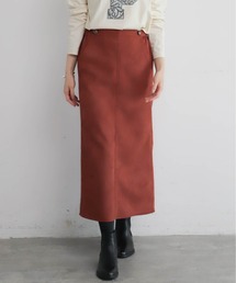 NOMBRE IMPAIR | 【予約】カットフェイクスウェード　タイトスカート(スカート)
