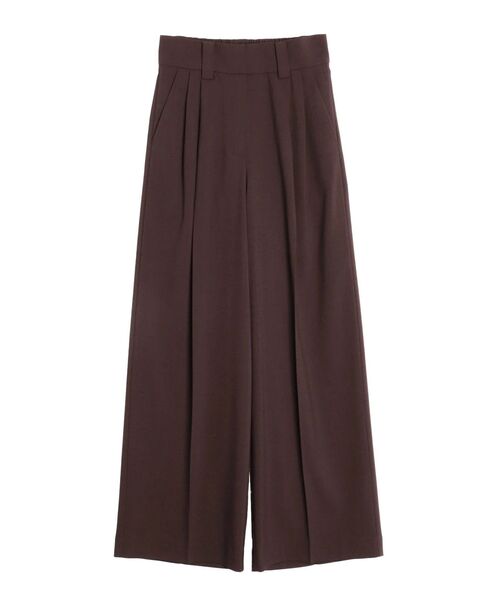 ELENDEEK（エレンディーク）の「ダブルタックワイドパンツ（その他パンツ・レディース・ブラウン/グレー・01/02）」の12枚目の写真