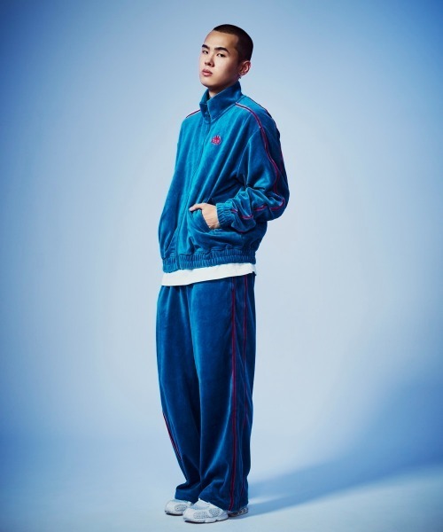 Kappa（カッパ）の「ベロアパンツ（その他パンツ・メンズ・ブルー/ブラック・X-LARGE/LARGE/MEDIUM）」の2枚目の写真