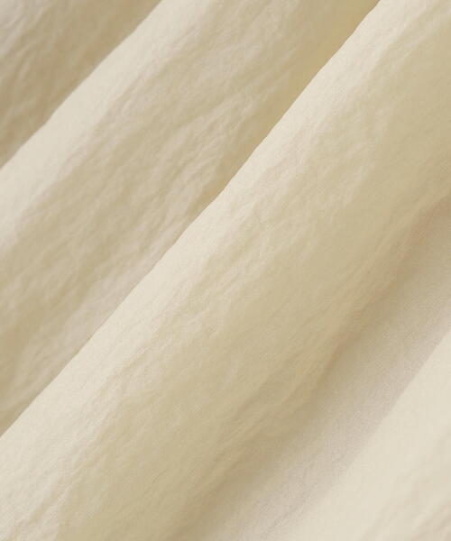 LE PHIL(ルフィル)の「◆エアリーナイロンブラウス(シャツ/ブラウス・レディース・ブラック/カーキ/ベージュ・F)」の5枚目の写真