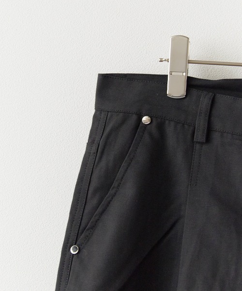 Theater code(シアターコード)の「Half cargo pants with studded design/スタッズデザイン ハーフカーゴパンツ(カーゴパンツ・メンズ・ブラック・M/L)」の5枚目の写真