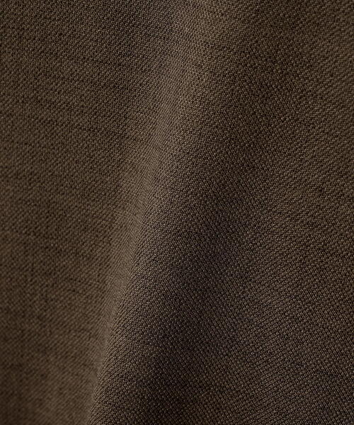 NATURAL BEAUTY BASIC（ナチュラルビューティーベーシック）の「◇【Oggi掲載】クロップドジレセットアップ（パンツドレス・レディース・グレー/ブラウン/ベージュ・SMALL/MEDIUM）」の9枚目の写真