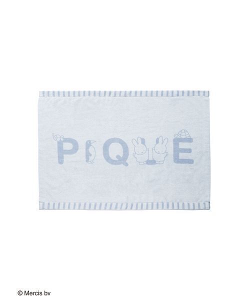 Dick Bruna】【BABY】ワンポイントロゴジャガードタオルケット（ベビー