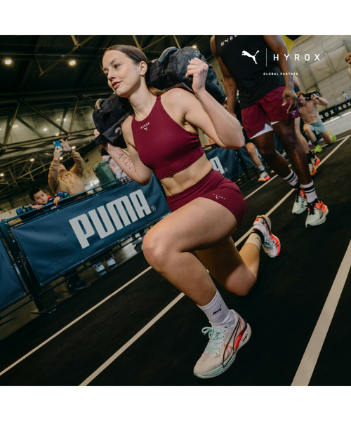 PUMA(プーマ)の「PUMA プーマ ウィメンズ トレーニング PUMA x HYROX シェイプラックス ブラトッ(その他アンダーウェア/インナー・レディース・ブラック/レッド系その他・SMALL/LARGE/MEDIUM)」の4枚目の写真