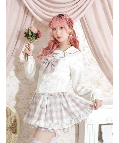 メニーリボンキラキラケーブルカーディガン（カーディガン/ボレロ