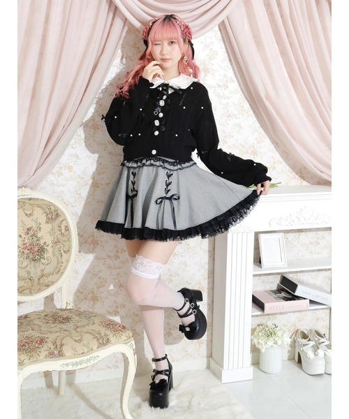 メニーリボンキラキラケーブルカーディガン（カーディガン/ボレロ