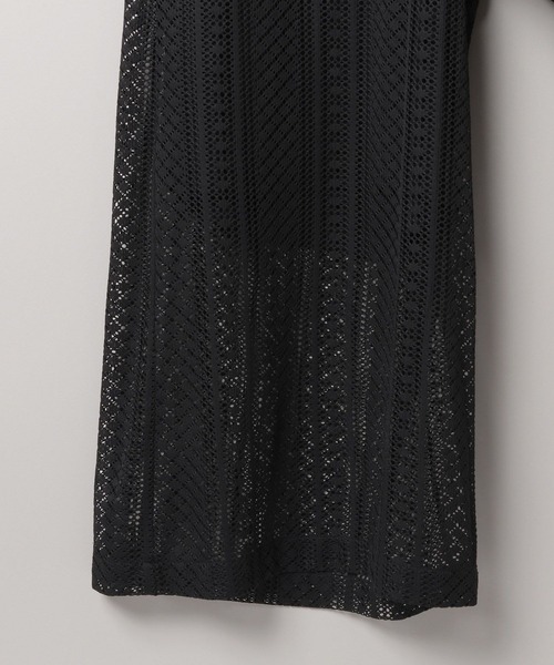 JEANASIS（ジーナシス）の「レースオールインワン/571365（つなぎ/オールインワン・レディース・オフホワイト/ベージュ/ブラック・FREE）」の8枚目の写真