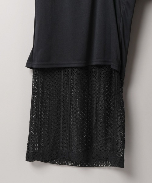 JEANASIS（ジーナシス）の「レースオールインワン/571365（つなぎ/オールインワン・レディース・オフホワイト/ベージュ/ブラック・FREE）」の11枚目の写真